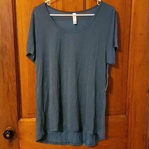 Dark teal Lularoe Classic T NWT